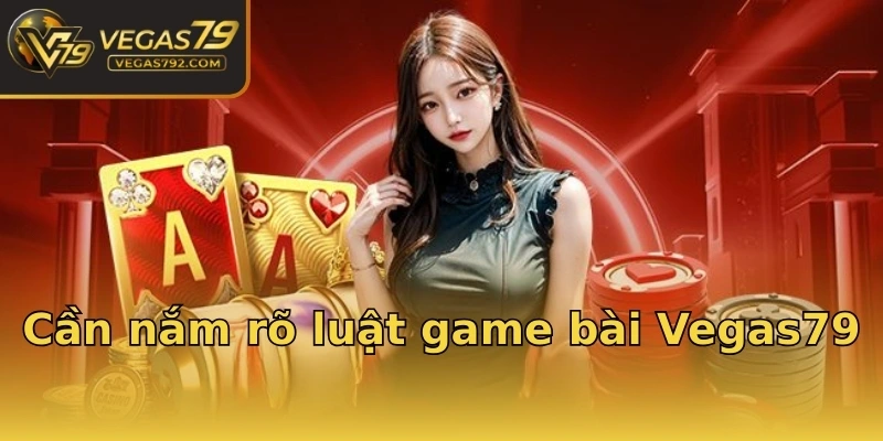 Cần nắm rõ luật game bài Vegas79